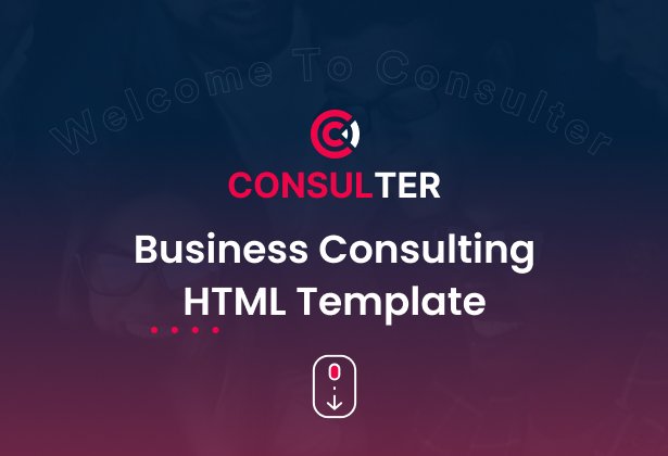 Consulter – Business Consulting HTML Template